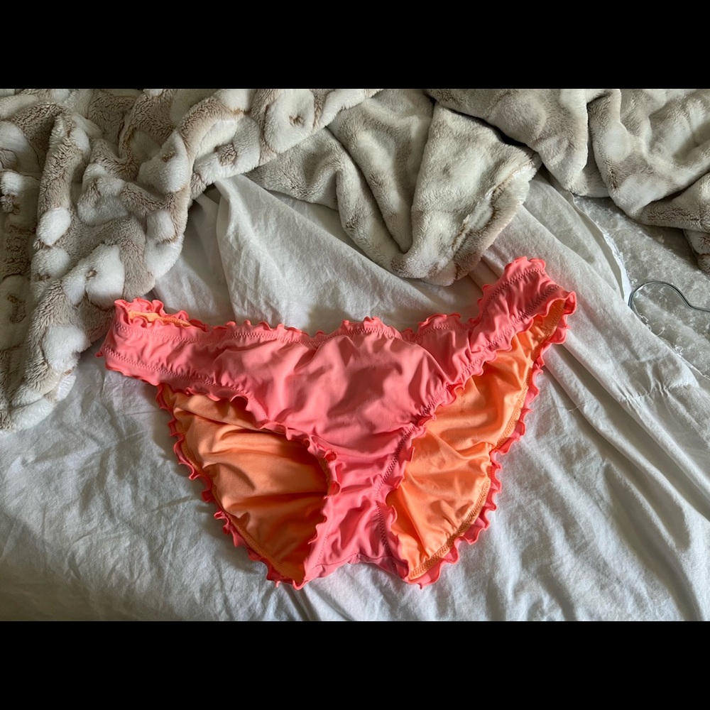 Victoria’s Secret ruffle swim bottoms
